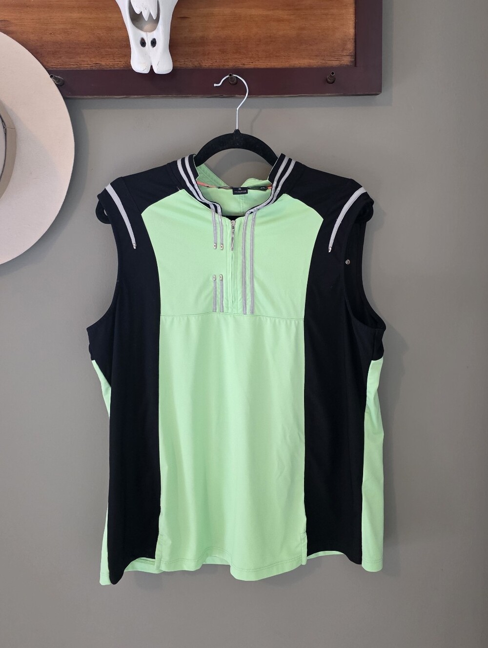 Jamie Sadock Green Athleisure Polo Golf Outdoor Active